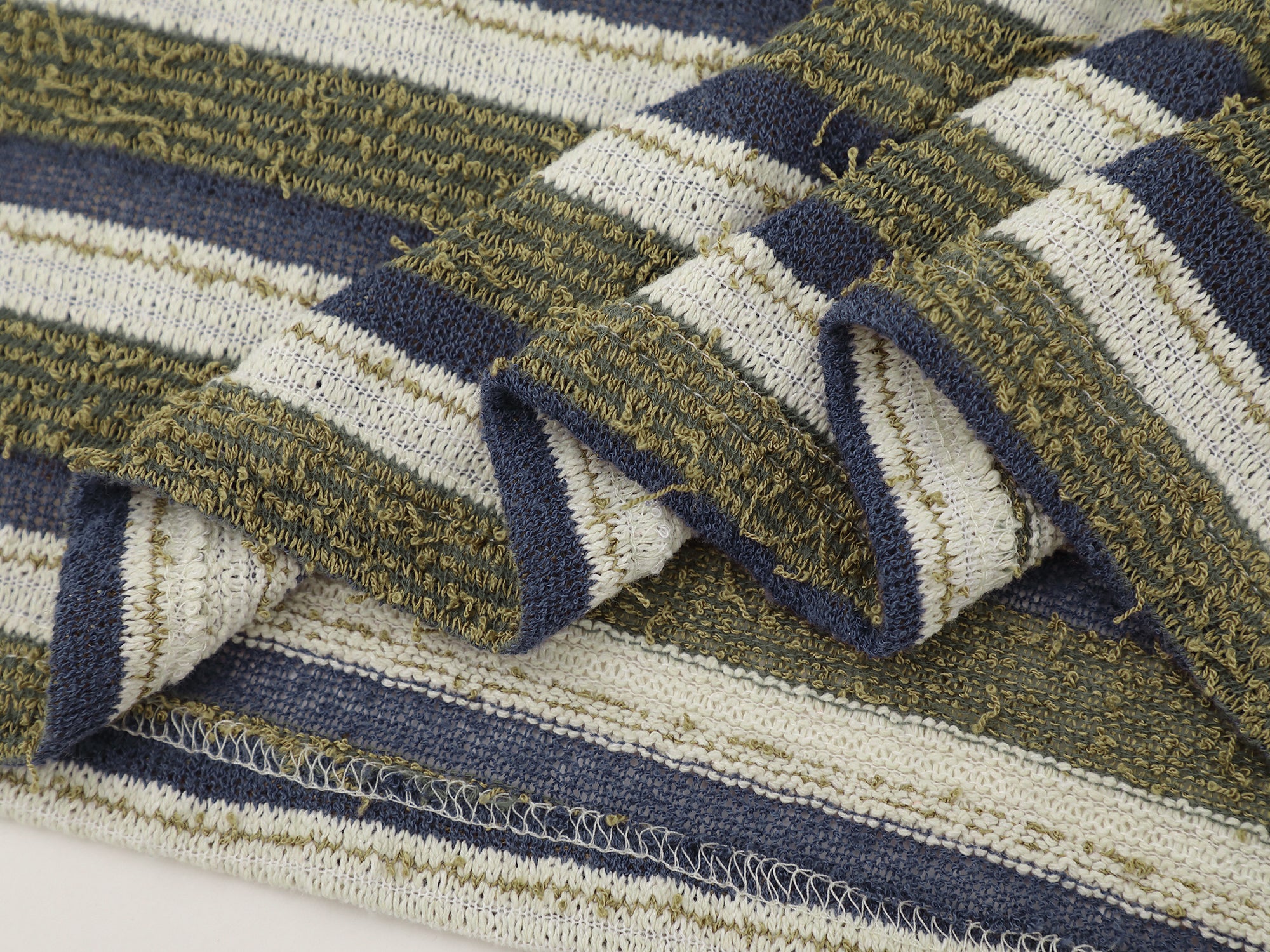 Vintage Stripe Loose Thread Tee