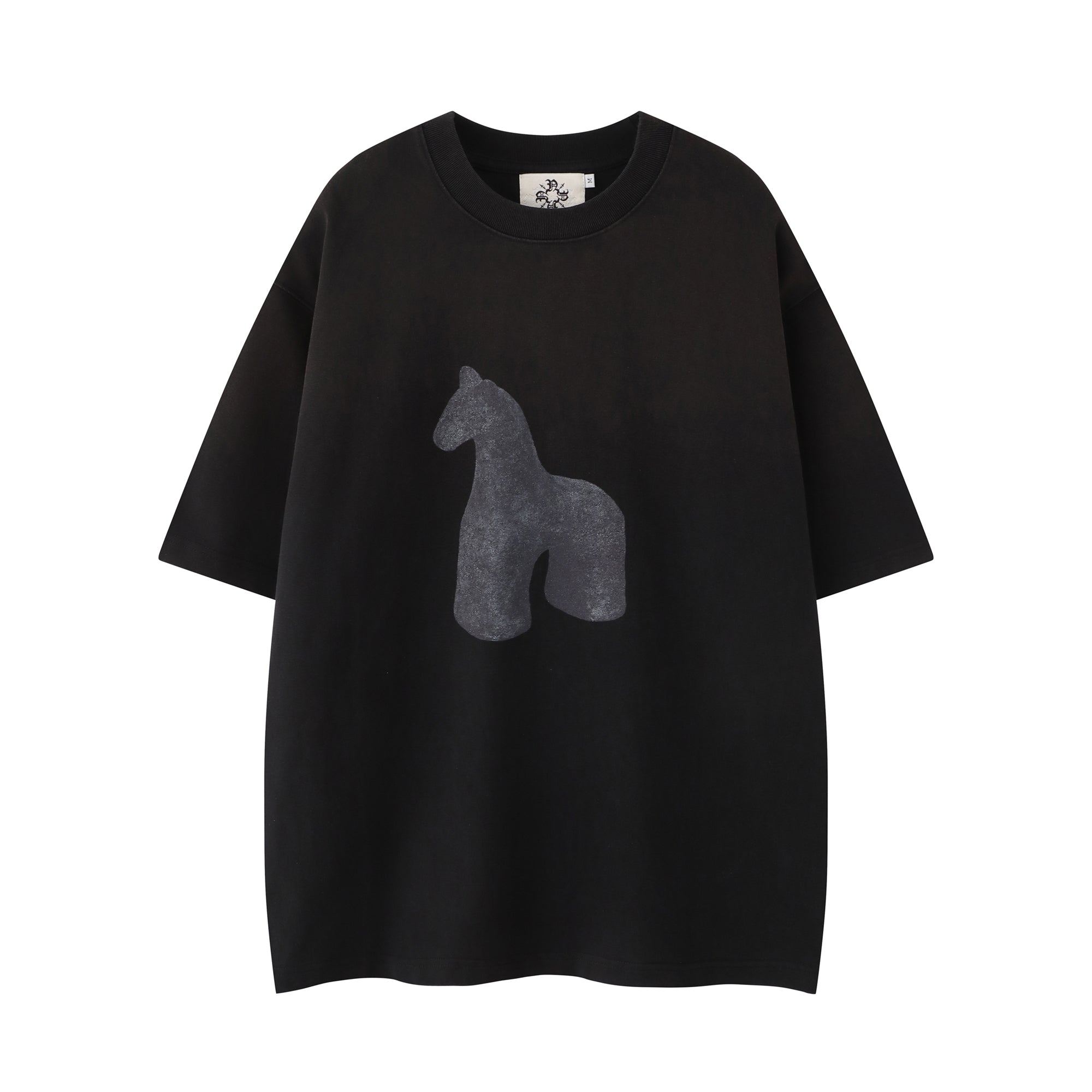 Trojan Horse Tee In Black