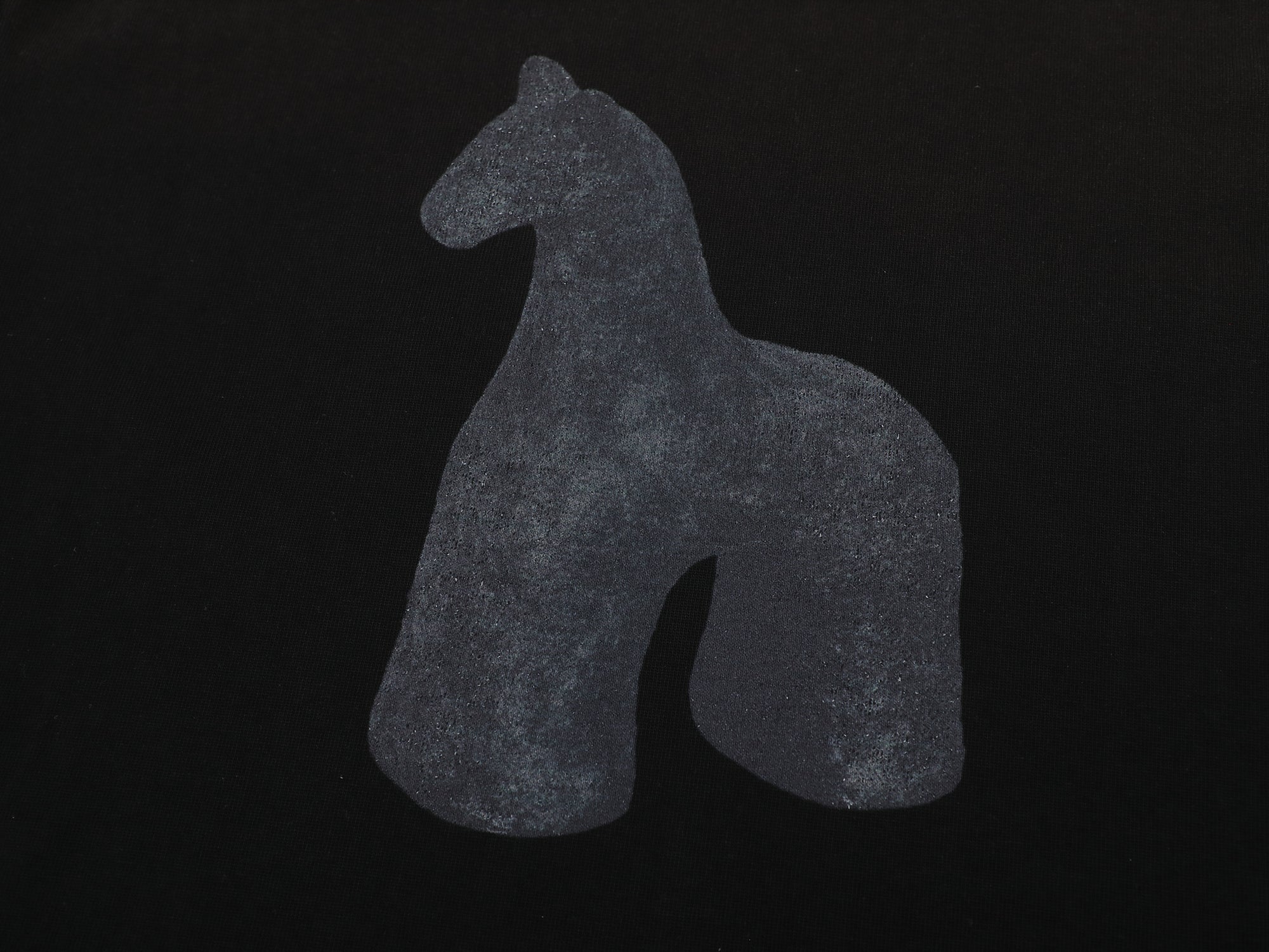 Trojan Horse Tee In Black