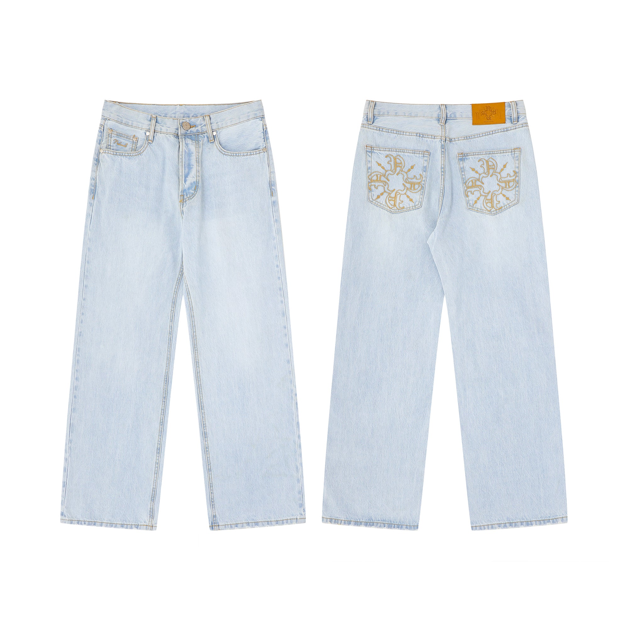 Nokwal Ice Blue Selvedge Denim