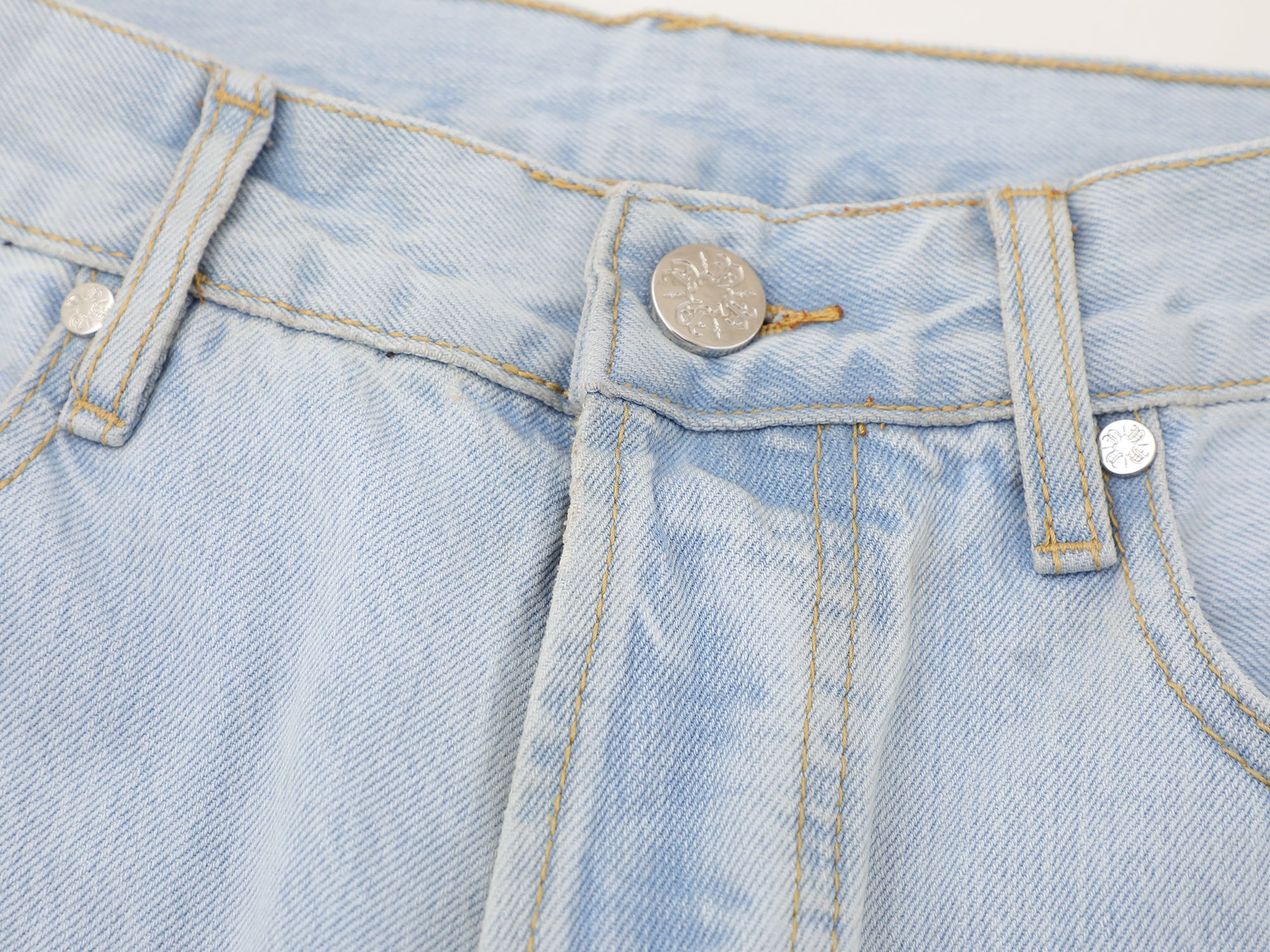 Nokwal Ice Blue Selvedge Denim