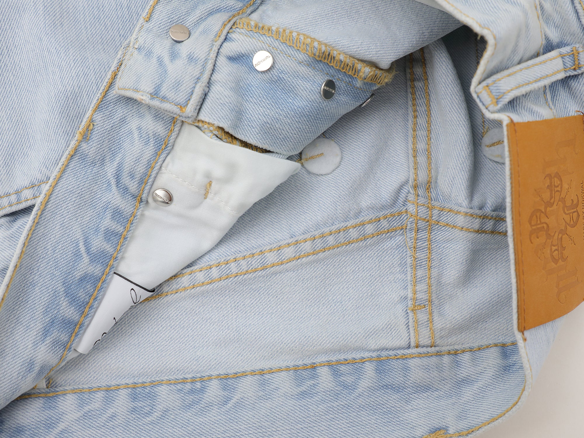 Nokwal Ice Blue Selvedge Denim