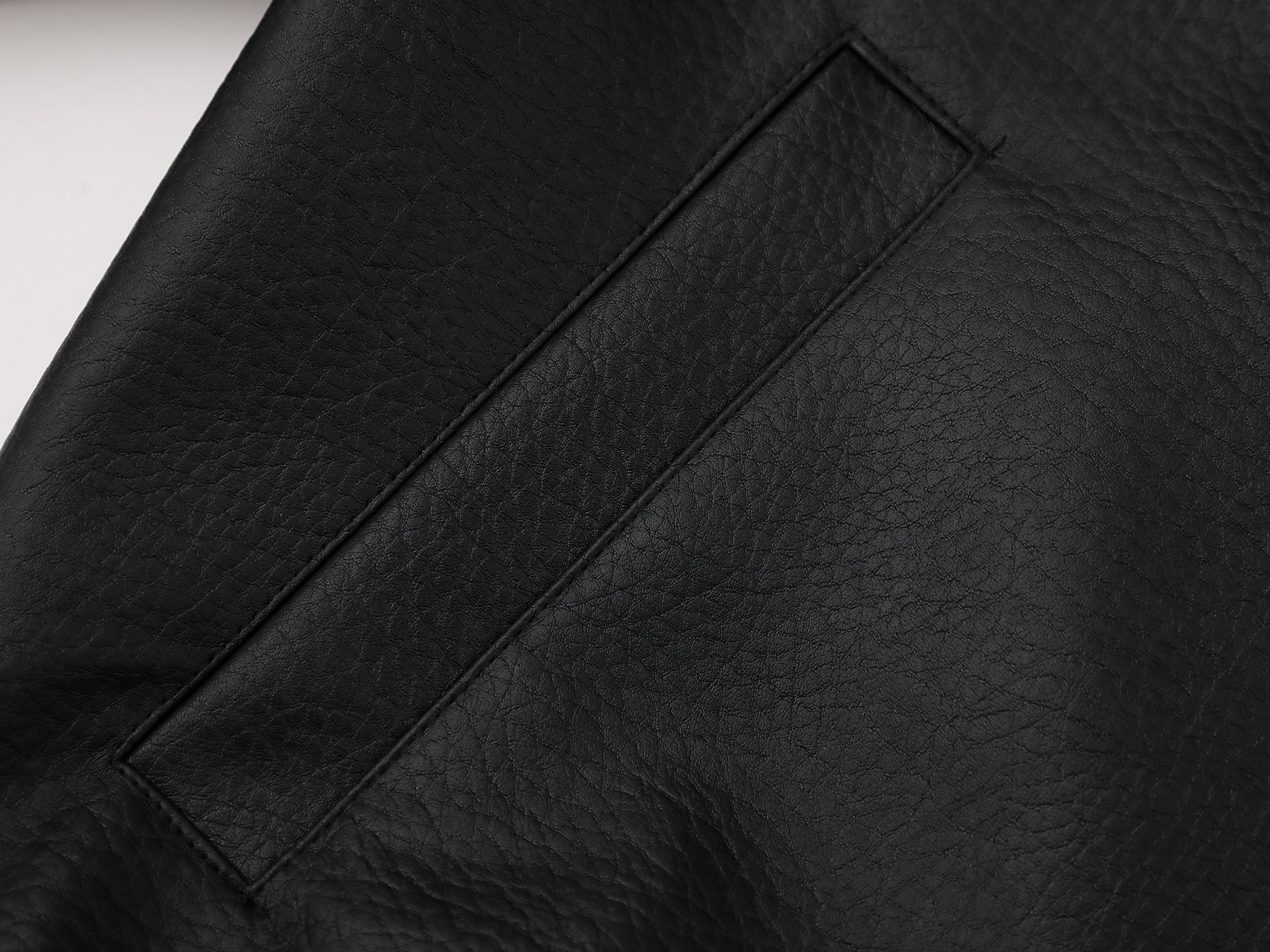 Artisan Leather Jacket- Black