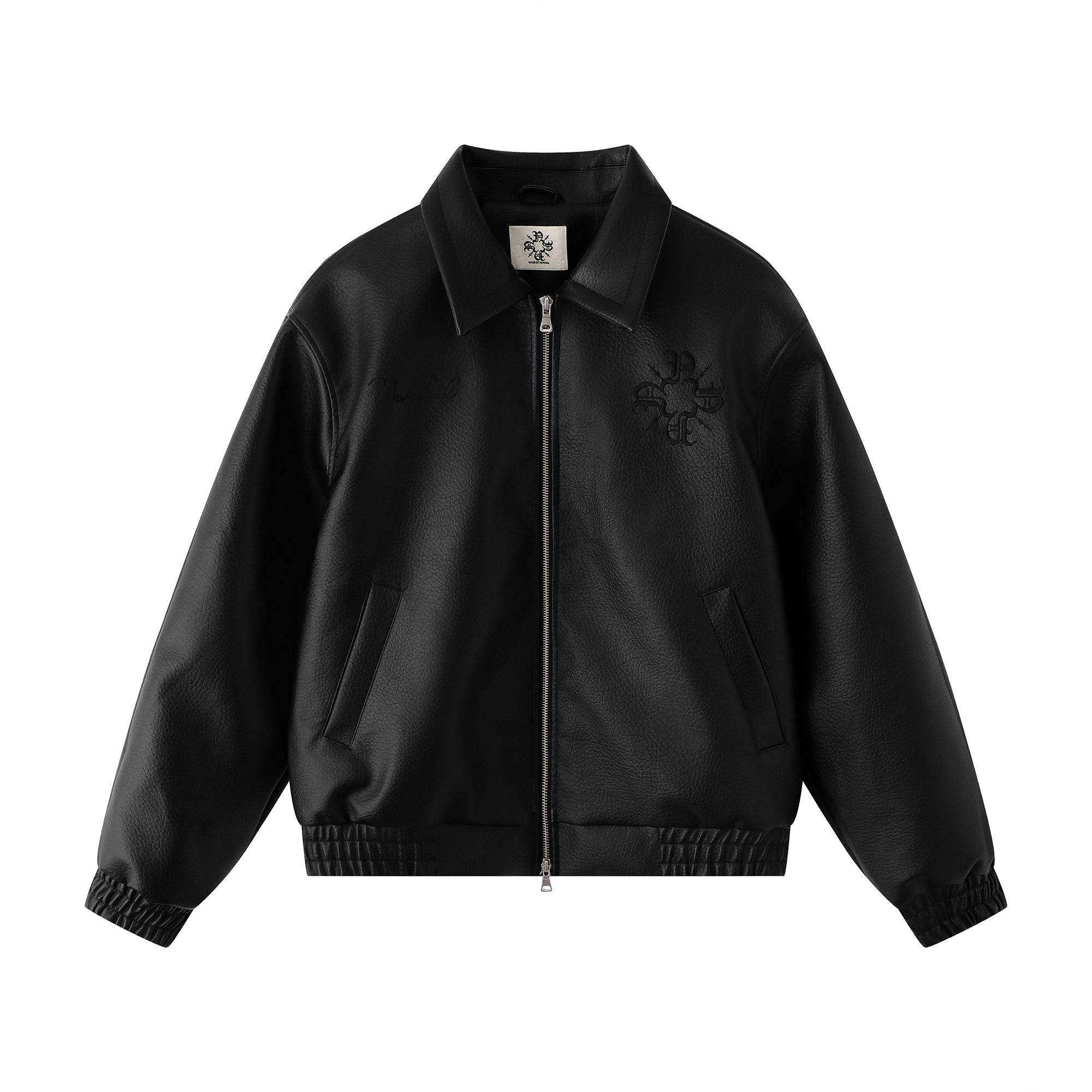 Artisan Leather Jacket- Black
