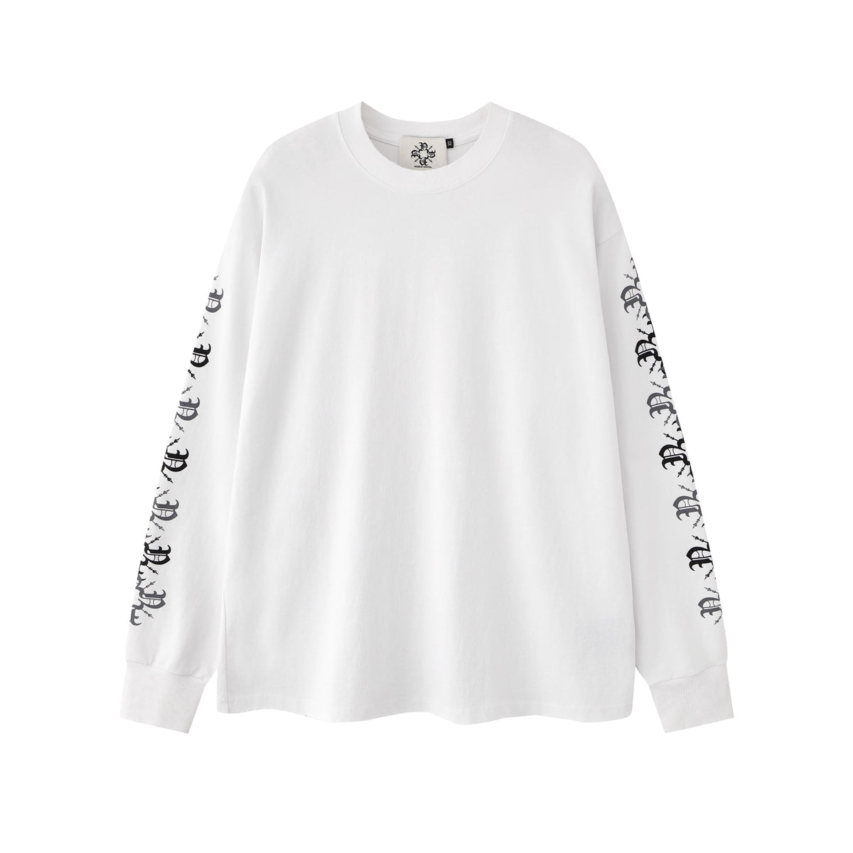 Monogram Inner locking Long Sleeve White