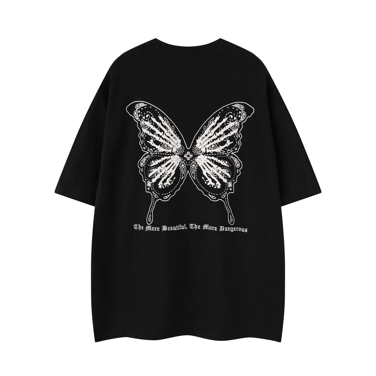 Nokwal Afterglow Butterfly Tee Black