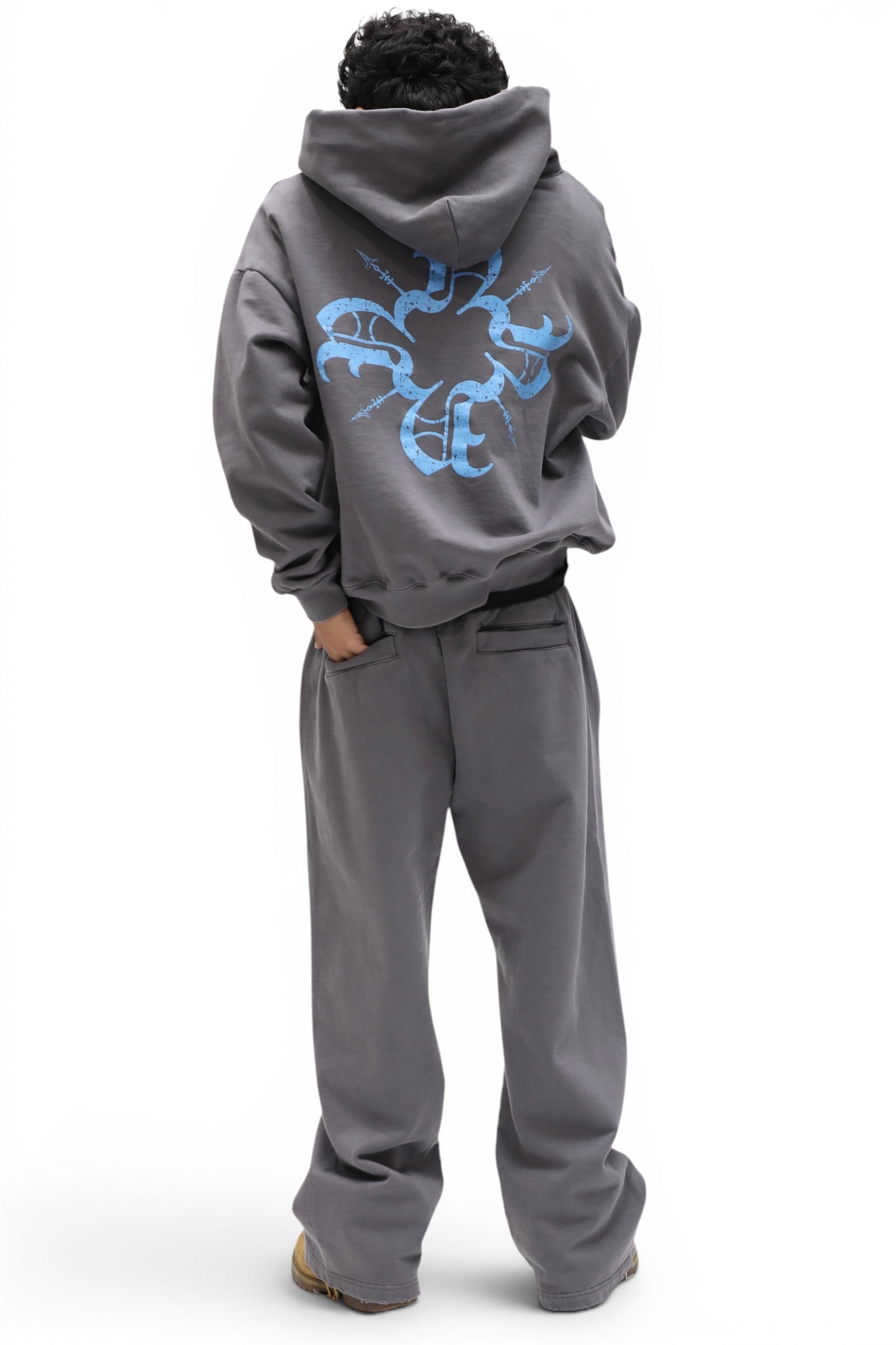 Essential Monogram Zip Up