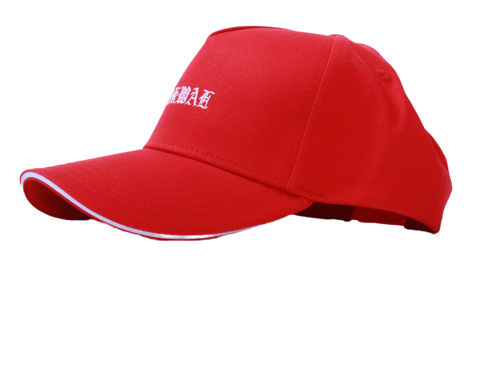 "Nokwal" Snapback- 5 Panel - Red