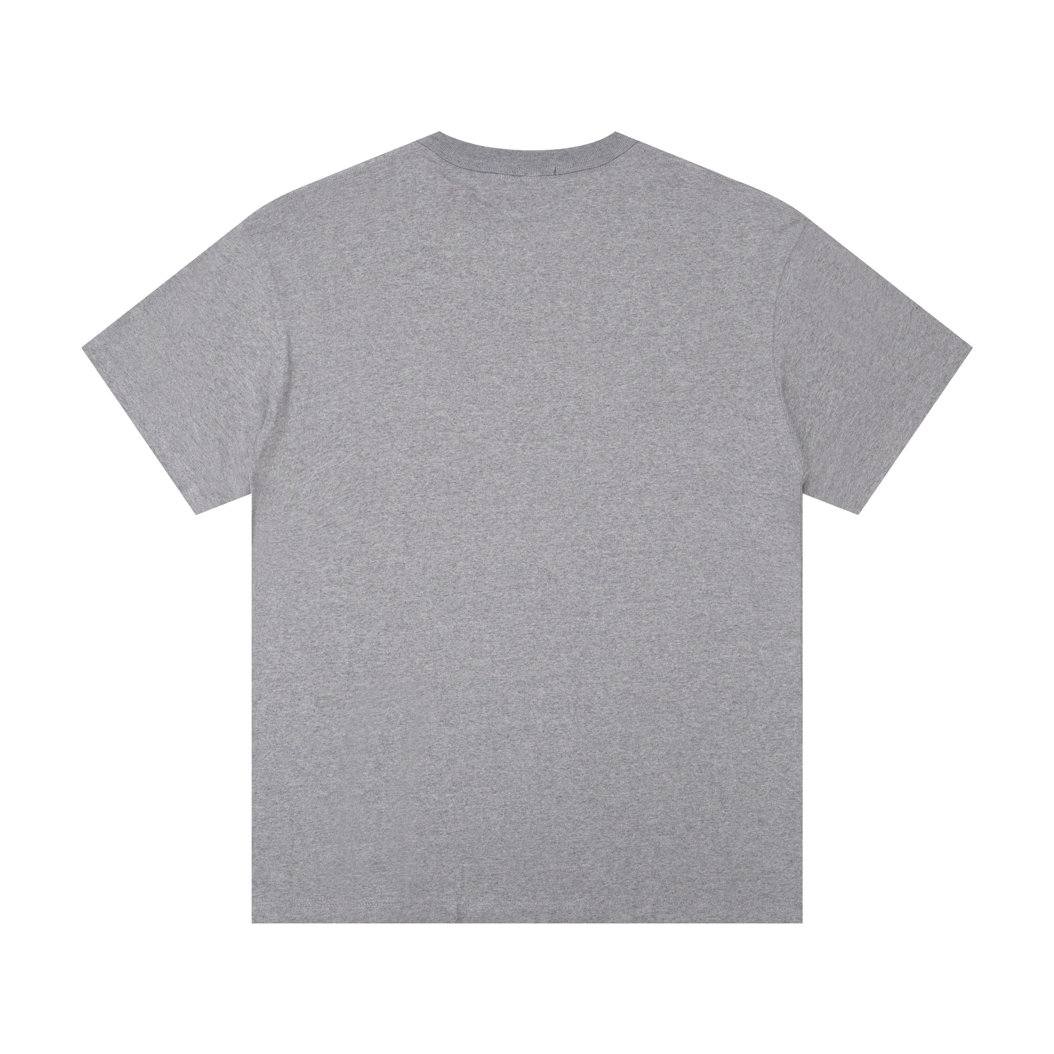 320 Reverse Collar Heavy Cotton T-Shirt - Grey