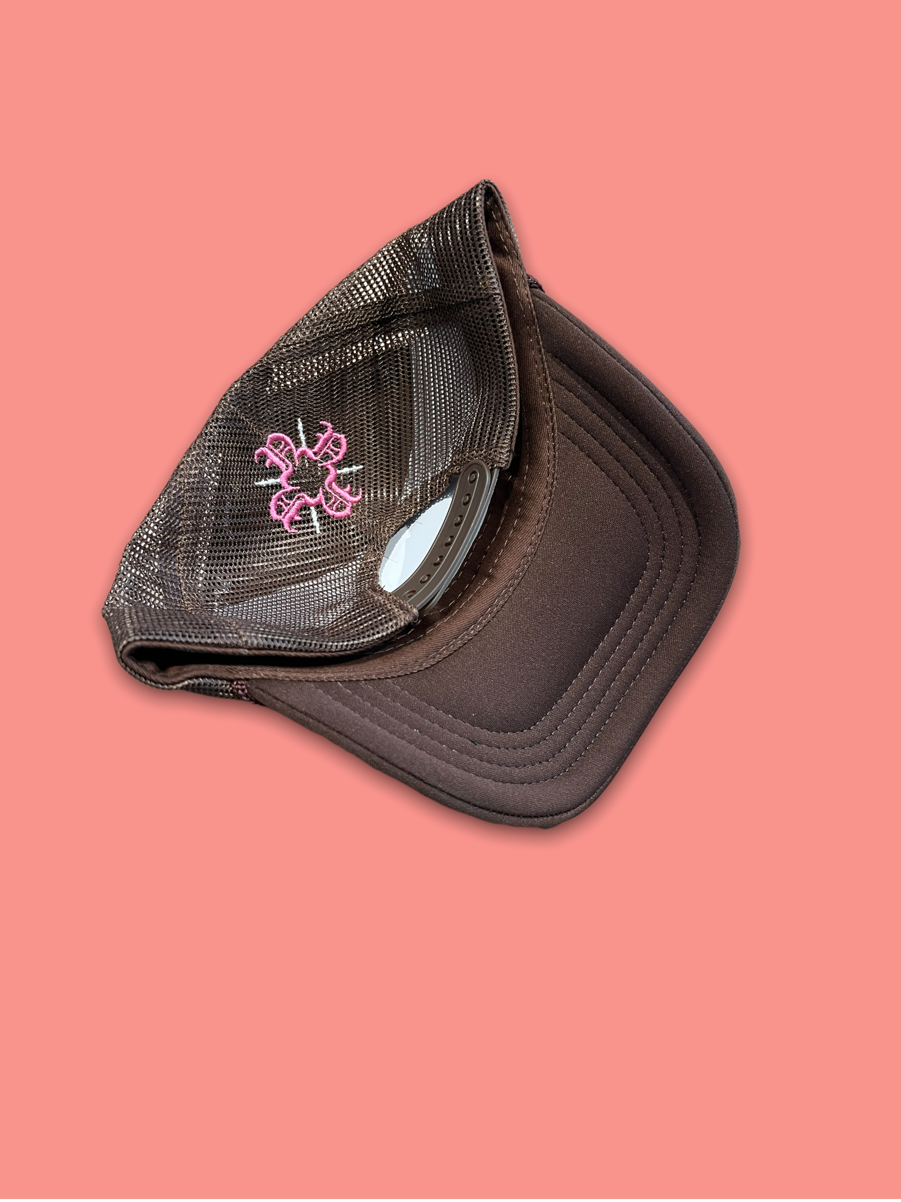 Nokwal Signature Brown Foam Trucker Hat