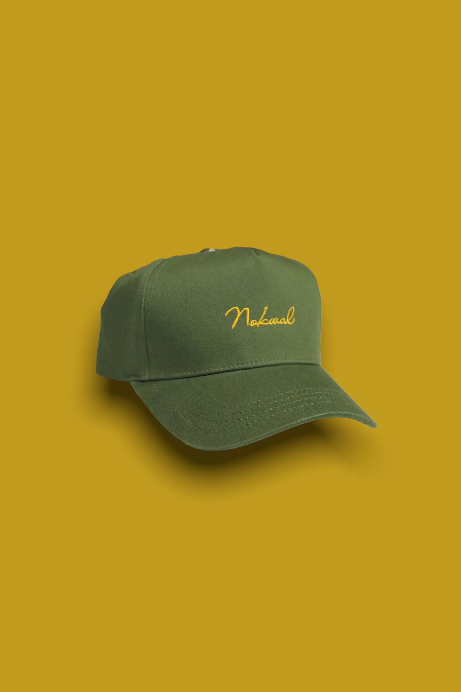 "Nokwal" Signature Strap back - Olive Green