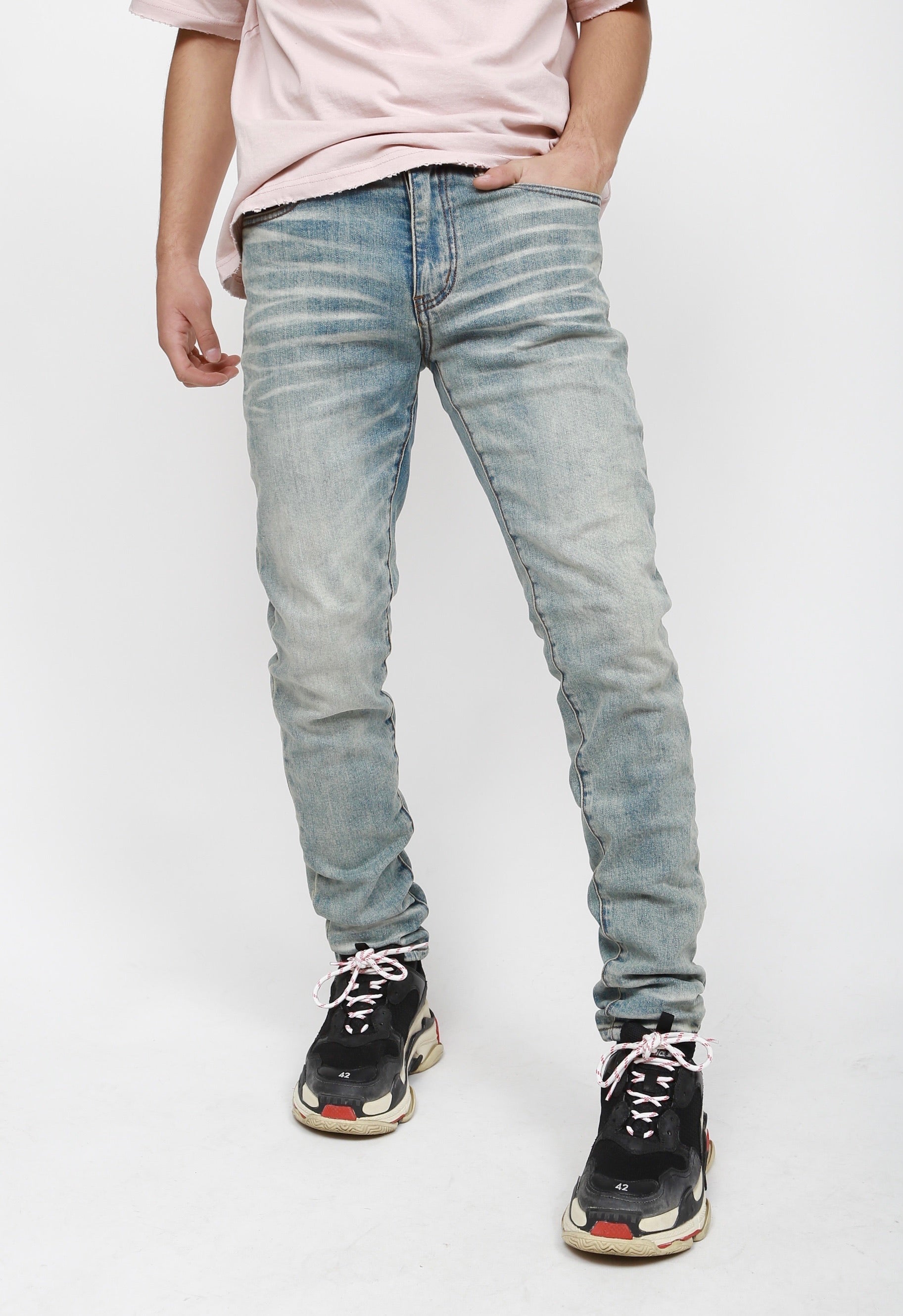 Light Blue Skinny Denim Size 30 Only