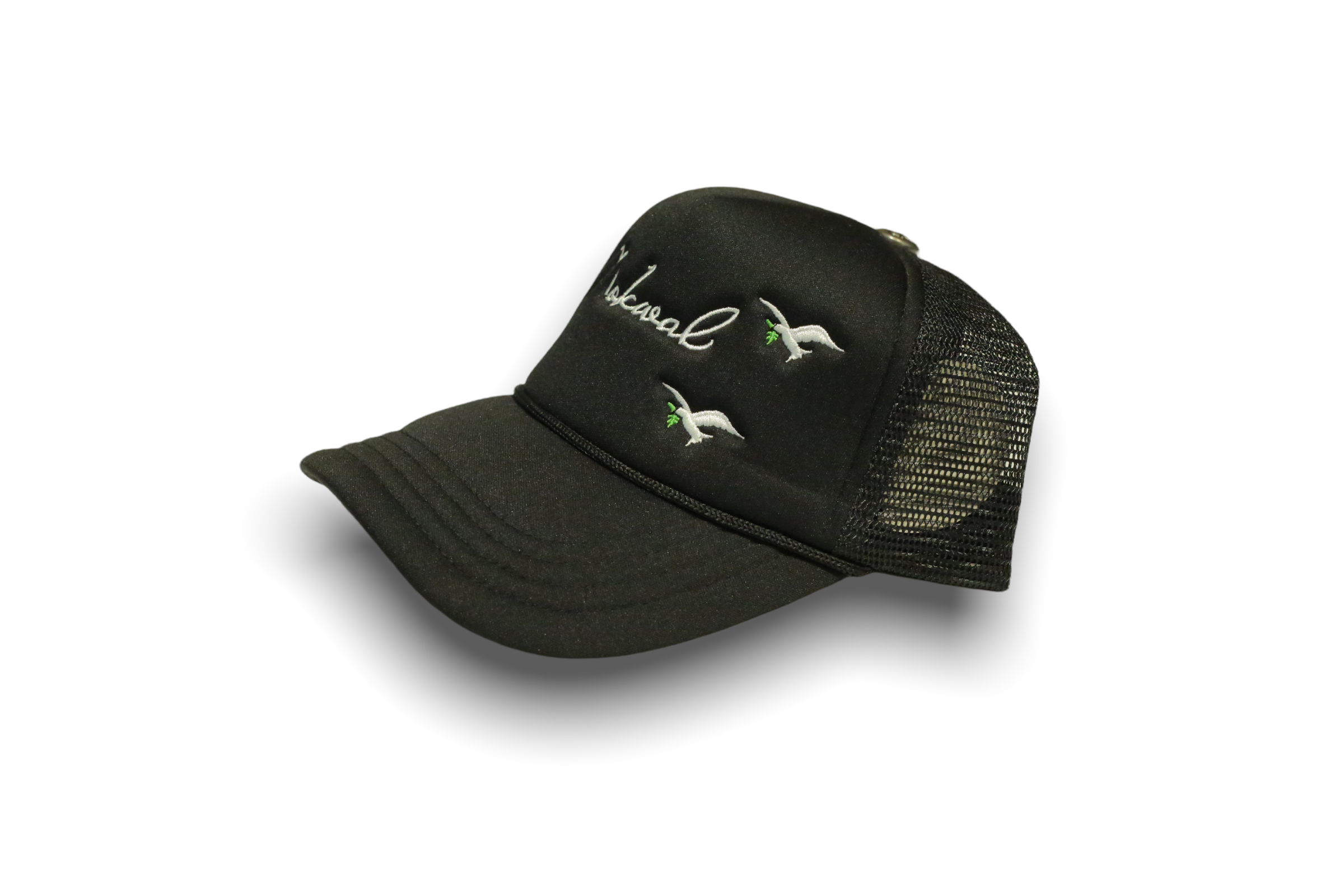 Nokwal Signature Black Foam Trucker Hat