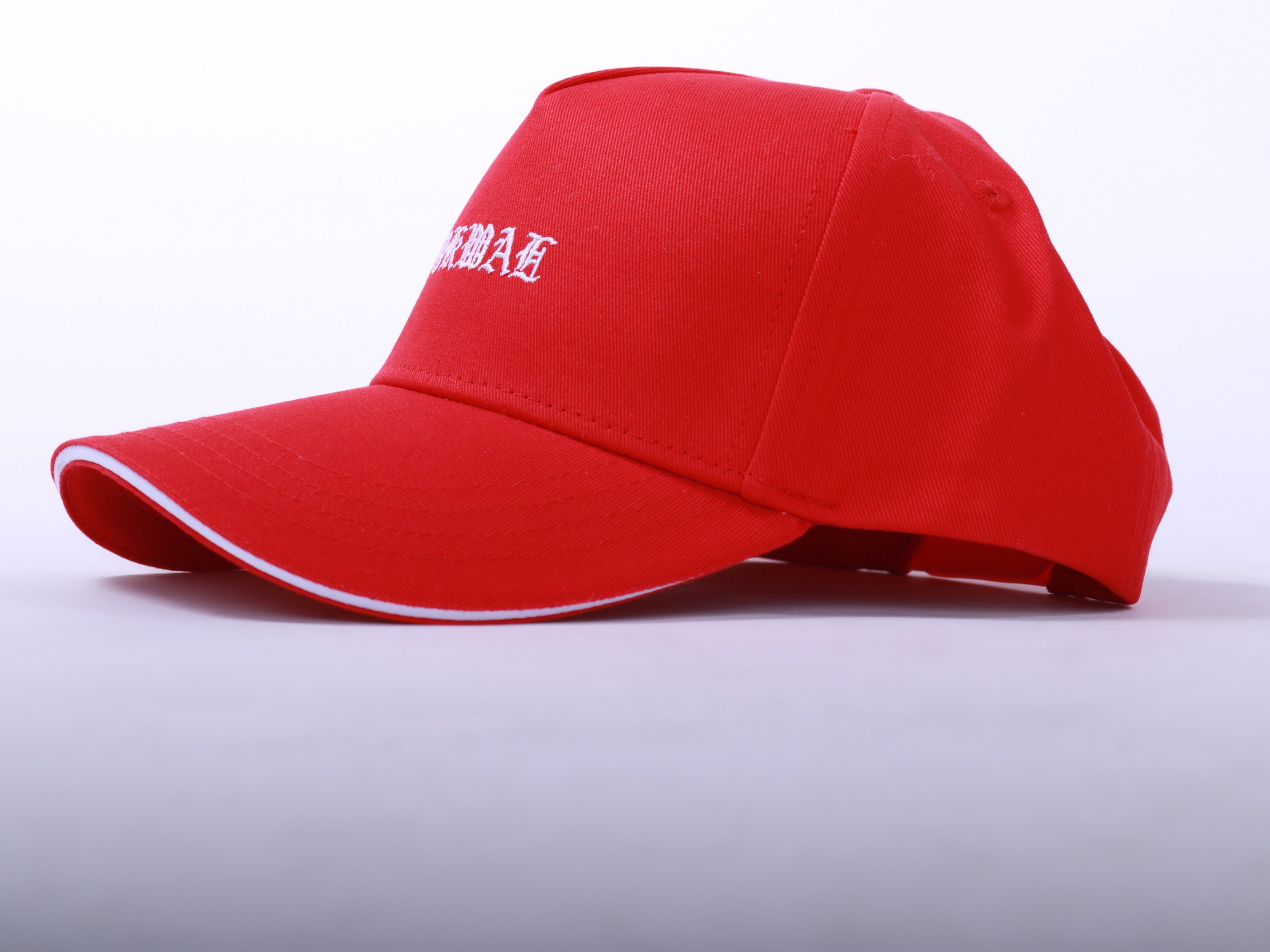 "Nokwal" Snapback- 5 Panel - Red - Nokwal