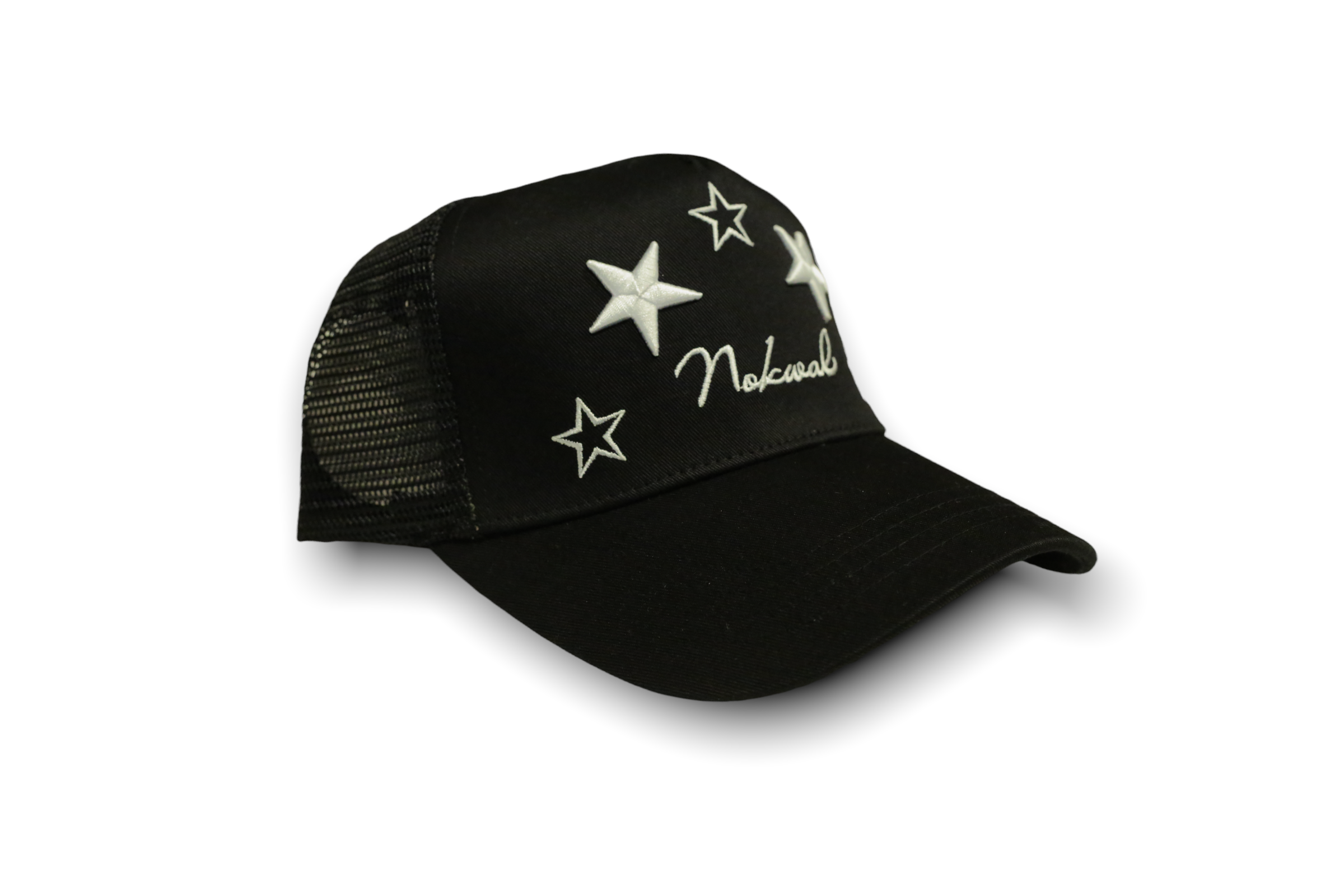 5 Star Trucker Hat - Black