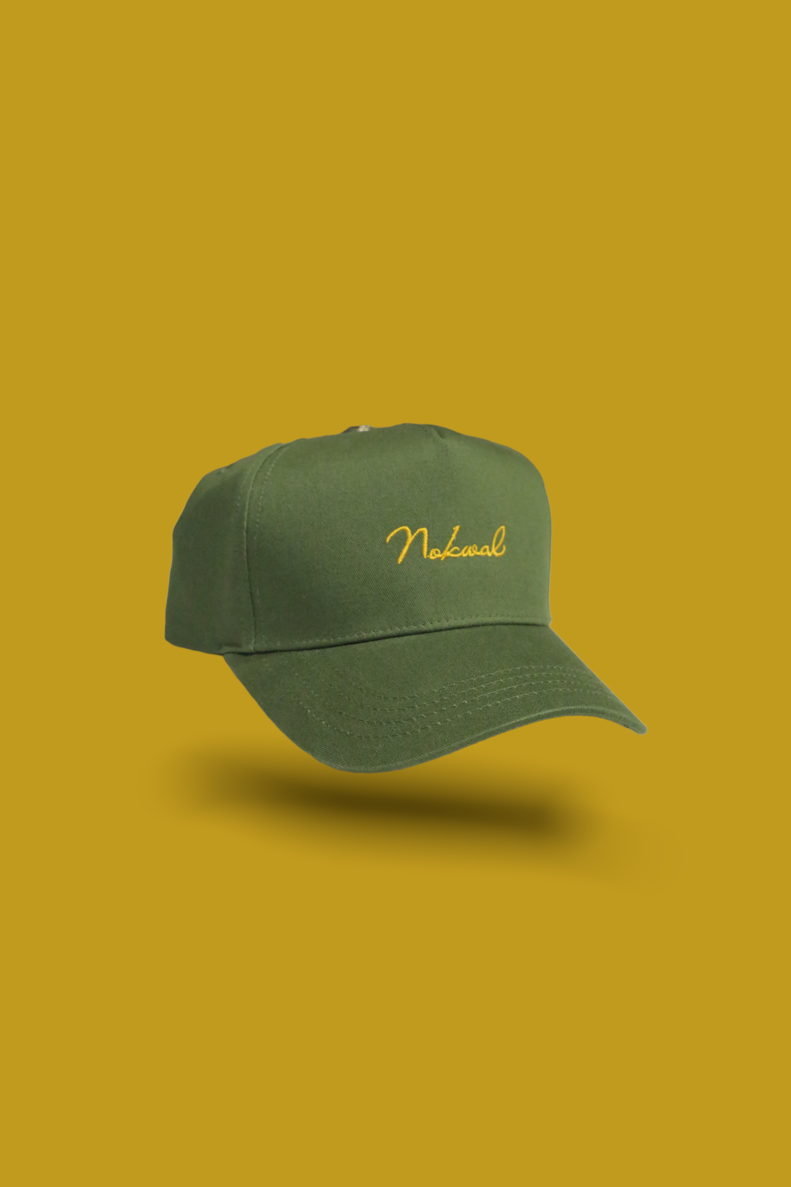 "Nokwal" Signature Strap back - Olive Green