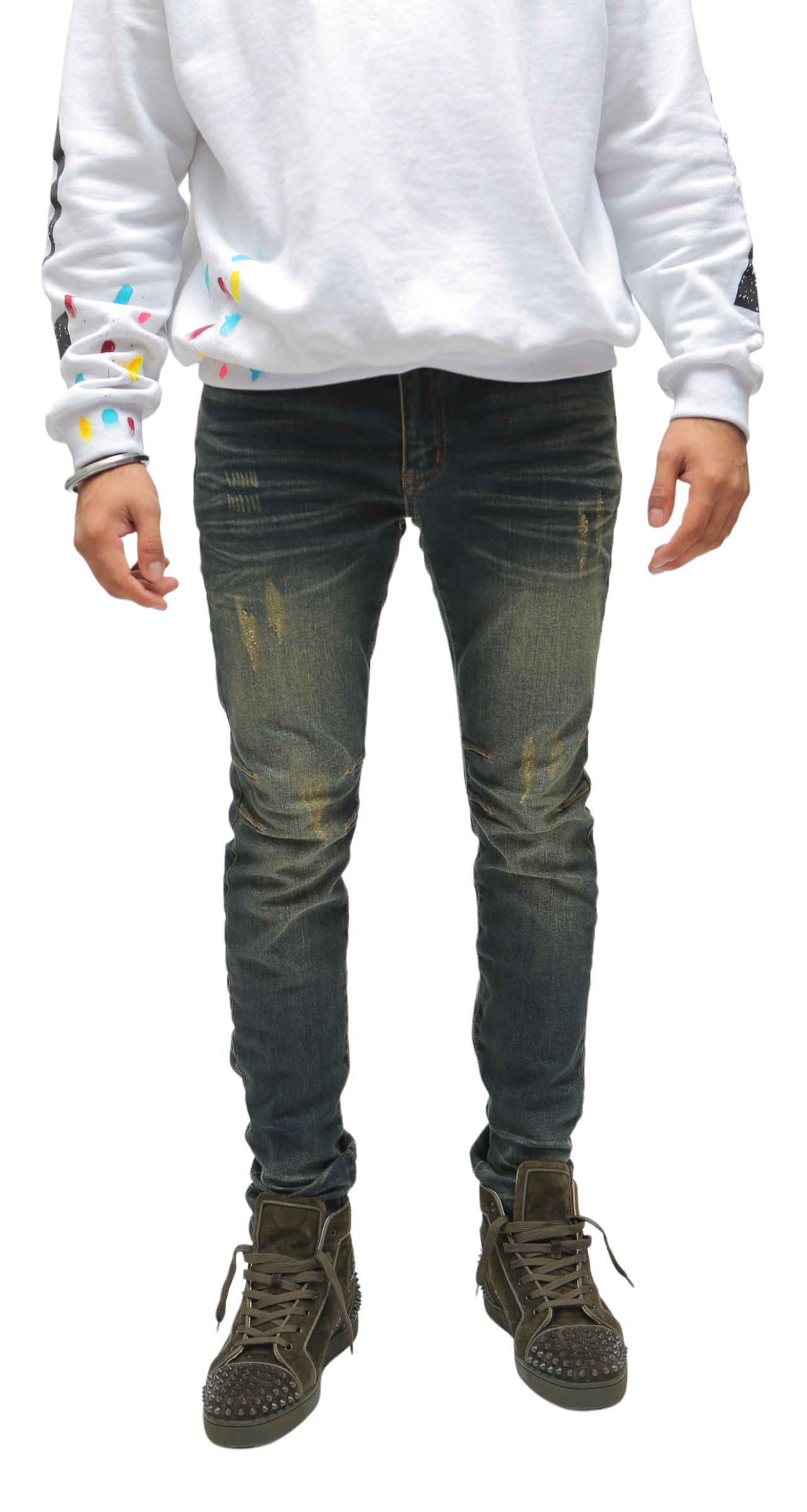 Deep Indigo Blue Lumberjack Denim